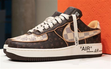 louis vuitton nike air force 1 virgil abloh price